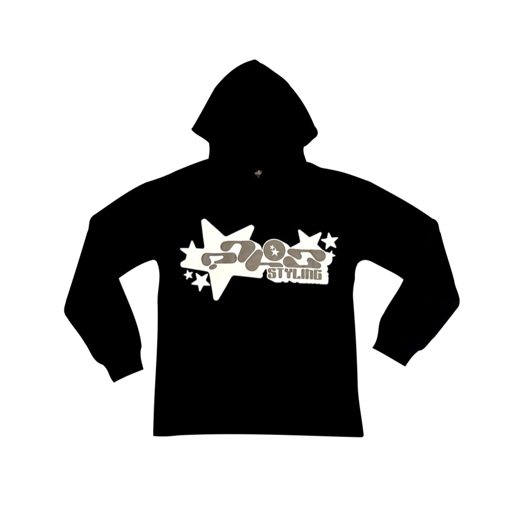 Ethos Star Hoodie | Black